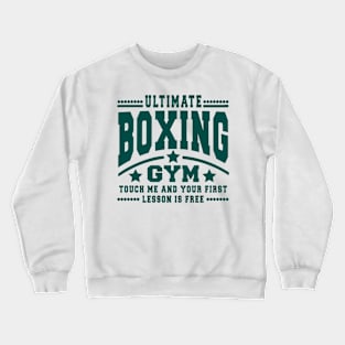 Boxing Crewneck Sweatshirt